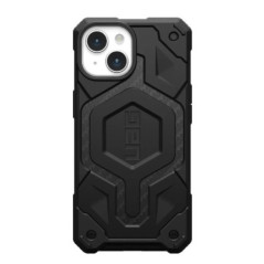 UAG Monarch Pro MagSafe Apple iPhone 15 (6.1') Rugged Case - Carbon Fiber (114219114242),25ft. Drop Protection (7.6M), 10 Years 