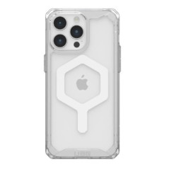 UAG Plyo MagSafe Apple iPhone 15 Pro Max (6.7') Rugged Case - Ice/White(114305114341),16ft. Drop Protection (4.8M), 10 Years War