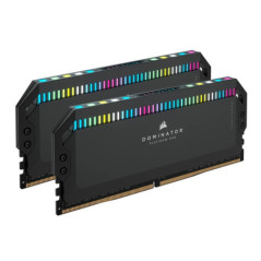 Corsair DOMINATORÂ® Platinum RGB 64GB (4x16GB) DDR5 UDIMM 6600Mhz C32 1.1V Black Desktop PC Gaming Memory