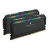 Corsair DOMINATORÂ® Platinum RGB 64GB (4x16GB) DDR5 UDIMM 6600Mhz C32 1.1V Black Desktop PC Gaming Memory