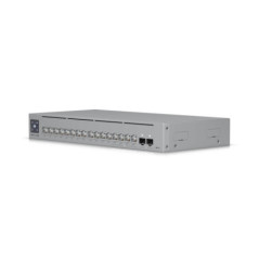 Ubiquiti UniFi Network,Pro Max 16 PoE Switch,16-port, Layer 3 Etherlighting, 2.5 GbE, PoE++ Output, Versatile Mounting Option,18