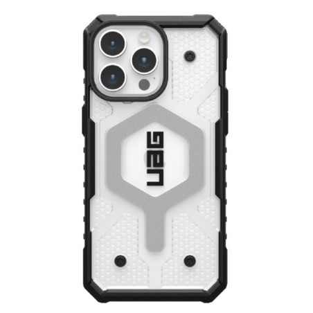 UAG Pathfinder MagSafe Apple iPhone 15 Pro Max (6.7') Rugged Case - Ice (114301114343), 18ft. Drop Protection (5.4M), Tactical G