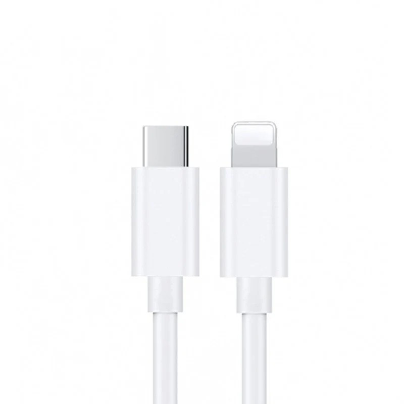USP Lightning to USB-C Fast Charge Cable (1M) White - Support 2.4A, Premium Quality,480Mbps Transfer, Tested 10K+ Bend, Apple iP