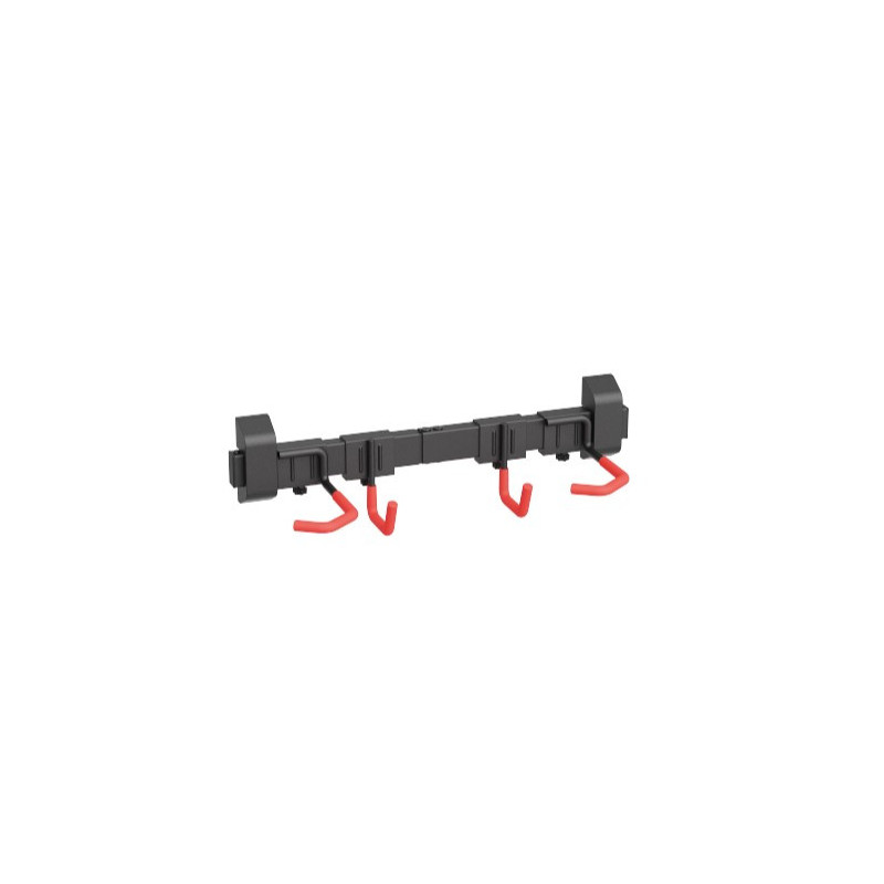 Brateck LBM09-02 CATCH-ALL WALL MOUNTED BIKE RACK FOR 2 BIKES (Black) (LS)