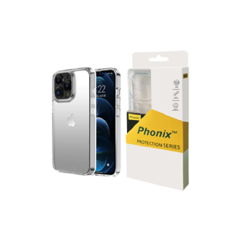 Phonix Apple iPhone 16e/ iPhone 15/ iPhone 14/ iPhone 13 (6.1') Clear Rock Shockproof Case - Ultra-thin, Lightweight, Crystal Cl