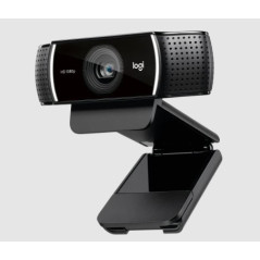 Logitech C922 Pro Stream Full HD Webcam 30fps at 1080p Autofocus Light Correction 2 Stereo Microphones 78Â° FoV 3mths XSplit Lic