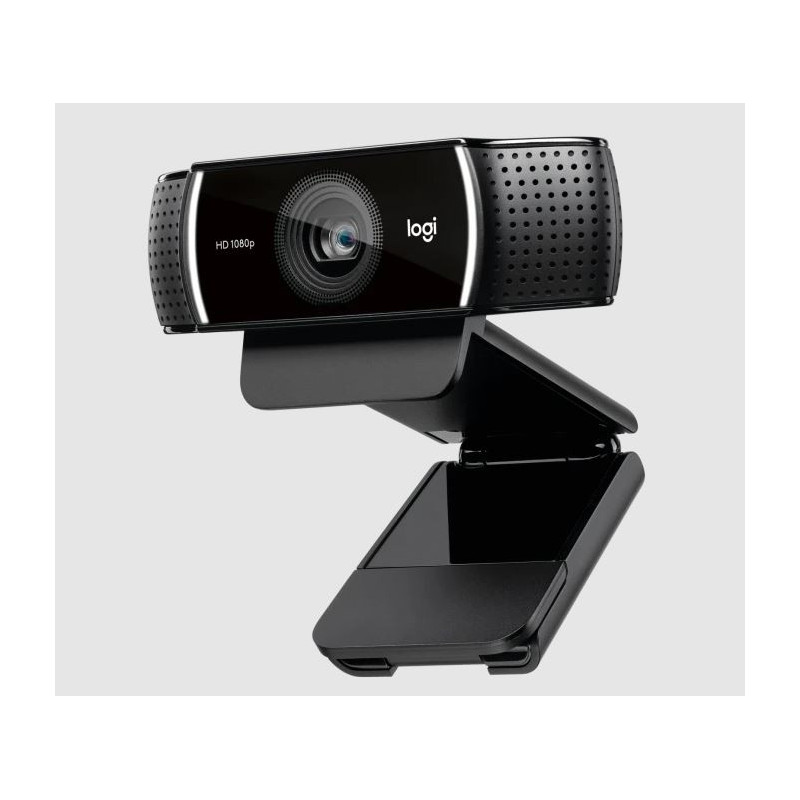Logitech C922 Pro Stream Full HD Webcam 30fps at 1080p Autofocus Light Correction 2 Stereo Microphones 78Â° FoV 3mths XSplit Lic