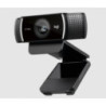 Logitech C922 Pro Stream Full HD Webcam 30fps at 1080p Autofocus Light Correction 2 Stereo Microphones 78Â° FoV 3mths XSplit Lic