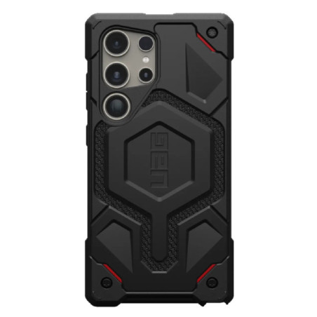 UAG Monarch Kevlar Samsung Galaxy S24 Ultra 5G (6.8') Rugged Case - Black (214415113940), 20 ft. Drop Protection(6M),Multiple La