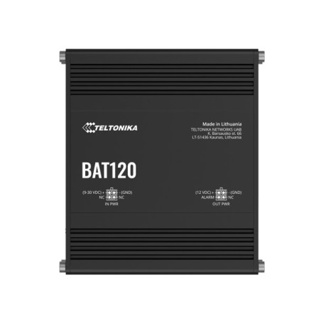 Teltonika Uninterruptable Power Supplies, Two 4-pin DC ports Power Supply, DIN rail and surface mounting options - 6hrs Runtime 