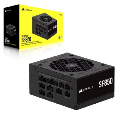 Corsair SF Series SF850 Fully Modular 80 PLUS Platinum SFX Power Supply (AU) â 850W, 92mm FDB, 8ÃSATA, 3ÃPCIe, 2ÃEPS, Type 