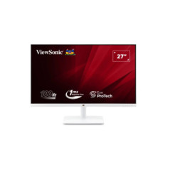 ViewSonic 27' White, Super Clear IPS, 4ms 100hz, Ultra Slim Bezel, FHD, HDMI, VGA,  Adaptive Sync. VESA 100. 3Yrs AR. Office Bus