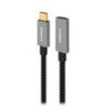 mbeatÂ® Tough Link 1m USB 3.2 Gen2 USB-C Extension Cable - Space Grey Video Resolution: Maximum 4K/60Hz Material: Aluminium Hous