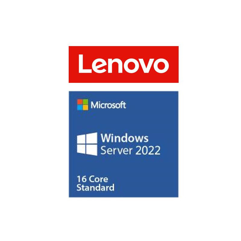 LENOVO MS WIN SERVER 2022 16 CORE STANDARD ROK - MULTILANGUAGE