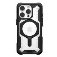 UAG Plasma XTE MagSafe Apple iPhone 16 Pro (6.3') Rugged Case - Black/Clear (11447411404G), 20ft. Drop Protection (4.8M), 1 Year
