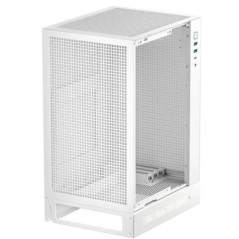 DeepCool CH170 DIGITAL WHT ITX Case, Digital Status Display, Extremely portable size, Abundant Airflow Ventilation, Mesh panels,