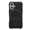 UAG Monarch Pro MagSafe Apple iPhone 16 (6.1') Rugged Case - Carbon Fiber (114458114242), 25ft. Drop Protection (7.6M), 10 Years