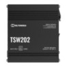 Teltonika TSW202 Managed PoE+ Ethernet Switch, Supports Profinet, 2 SFP Ports, 8 Gigabit Ethernet Ports Providing 30W of Power E