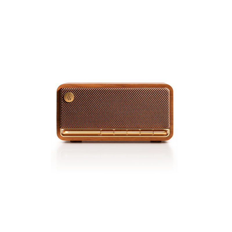 Edifier MP230 BROWN Portable Bluetooth Retro Speaker - Bluetooth 5.0, AUX, micro SD, USB Audio Streaming, 10hrs Battery Life