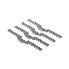 Ubiquiti Toolless Mini Rack Stacking Kit, Easy Install Accessory Set, Connect 2 Toolless Mini Racks To Create 12U Network Rack, 