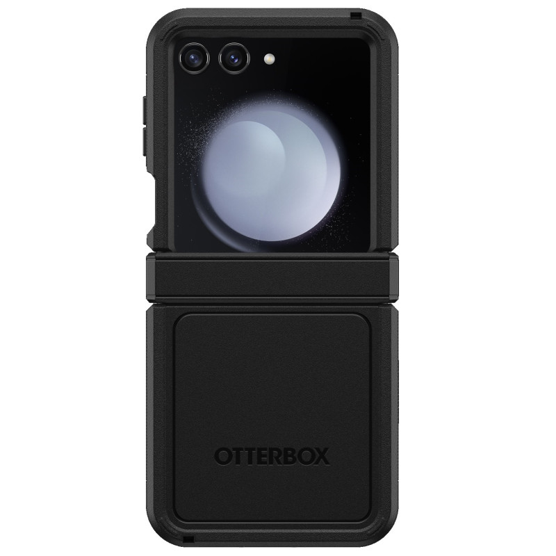 OtterBox Defender XT Samsung Galaxy Z Flip7 FE 5G / Z Flip6 5G (6.7') Case Black - (77-95792), DROP+ Military Standard, Grippy E