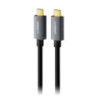 mbeatÂ® Tough Link 1m USB 4.0 USB-C Cable - Space Grey Video Resolution: Maximum 8K/60Hz Package Weight: 85g USB-C 4.0 Product W