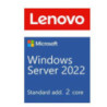 LENOVO Windows Server 2022 Standard Additional License (2 core) (No Media/Key) (Reseller POS Only  ST50 / ST250 / SR250 / ST550 
