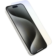 OtterBox Premium Pro Glass Antimicrobial Anti-Blue Light Apple iPhone 15 Pro (6.1') Screen Protector Clear - No Retail Packaging
