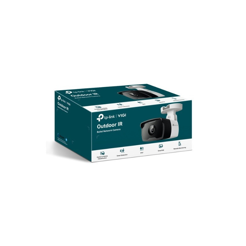 TP-LINK VIGI C340 2.8MM 4MP OUTDOOR IR BULLET NETWORK CAMERA, 3YR
