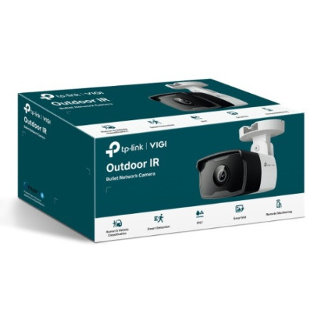 TP-LINK VIGI C340 2.8MM 4MP OUTDOOR IR BULLET NETWORK CAMERA, 3YR