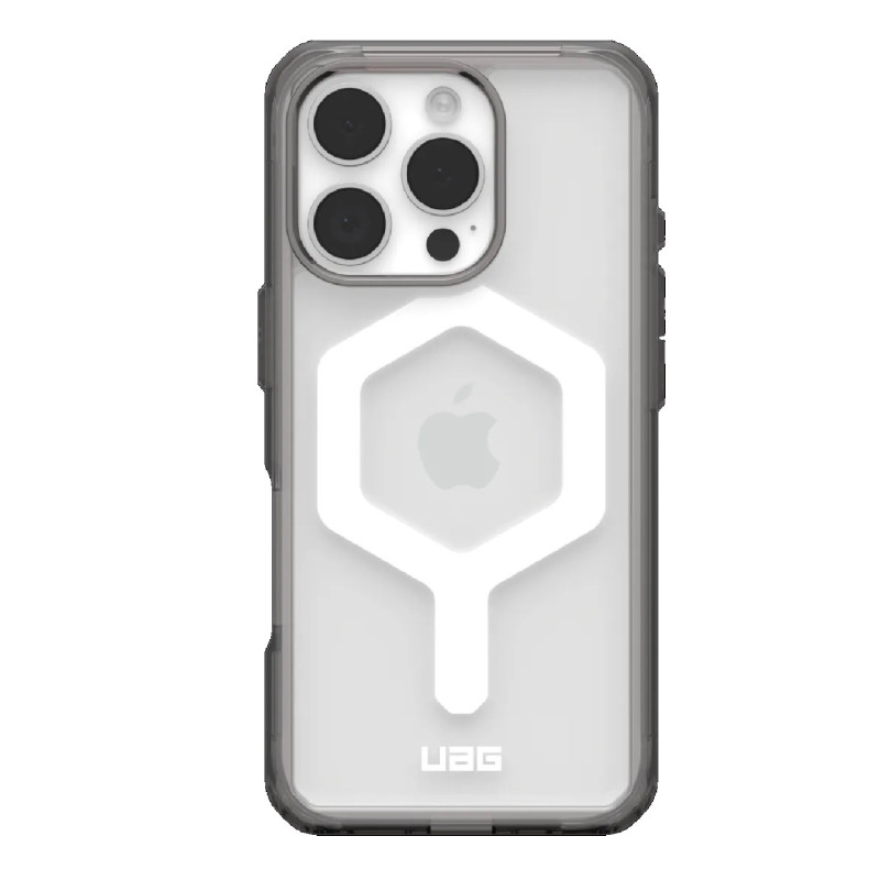 UAG Plyo MagSafe Apple iPhone 16 Pro Max (6.9') Rugged Case - Ash/White (114481113141), 16ft. Drop Protection (4.8M), Armored Sh