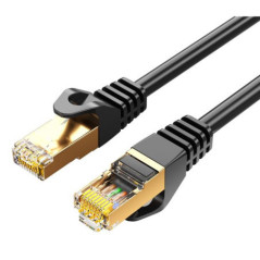 8Ware CAT7 Cable 5m - Black Color RJ45 Ethernet Network LAN UTP Patch Cord Snagless