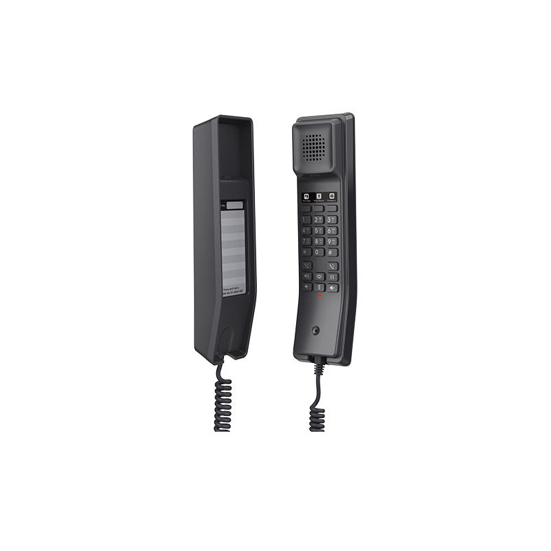 Grandstream GHP611W Hotel Phone, 2 Line IP Phone, 2 SIP Accounts, HD Audio, Built In Wi-Fi, Black Colour, 1Yr Wty