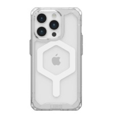 UAG Plyo MagSafe Apple iPhone 15 Pro (6.1') Rugged Case - Ice/White (114286114341), 16ft. Drop Protection (4.8M), 10 Years Warra