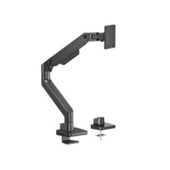 Brateck LDT81-C012-B NOTEWORTHY HEAVY-DUTY GAS SPRING MONITOR ARM For most 17'~49' Monitors, Fine Texture Black (LS)