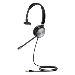 Yealink UHM361 Premium Wideband 3.5mm Mono Headset, For Yealink IP Phones, Controller Not Included, Unified Communication, High-