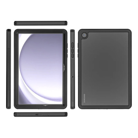 USP Samsung Galaxy Tab A9+ WaterProof Case Clear- 360ÃÂ° Rotation, DustProof, SnowProof, ShockProof, IP68, Durable, Perfect for