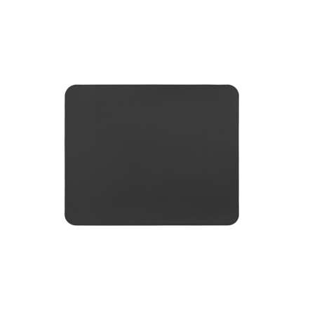 Brateck MP07-1-B Single-Sided PVC Leather Mouse Pad Black, 300x250x2mm, Bulk Packing (LS)