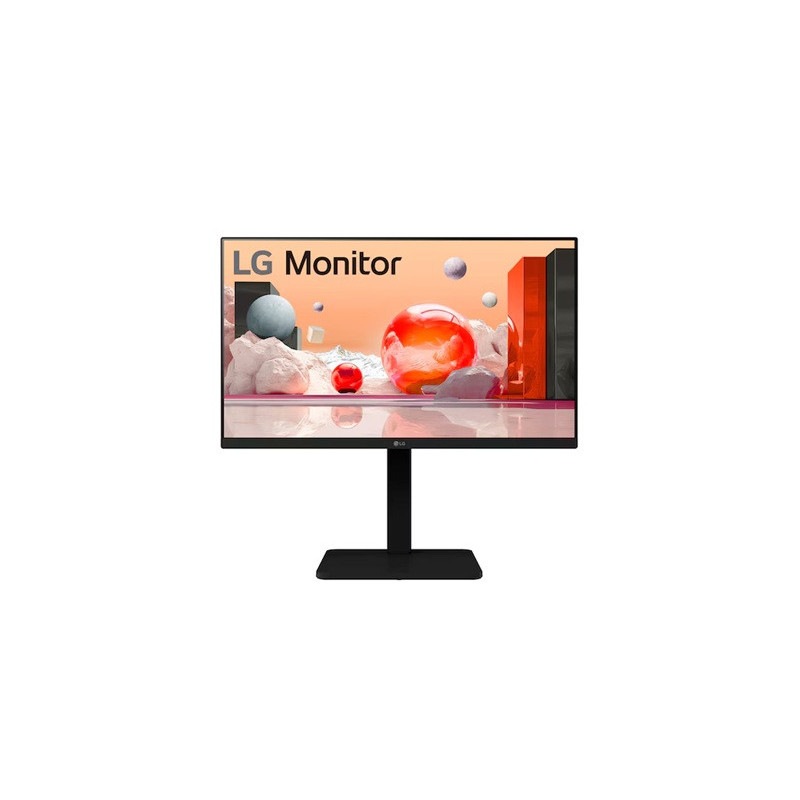 LG 23.8" (16:9) FHD IPS LED, HDMI, DP, VGA, DVI, SPKR, H/ADJ, USB, SLIM BEZEL, 3YR