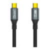 Oxhorn USB 3.2 Gen 2Ã2 3m USB-C to USB-C 20Gbps 8K@60Hz 20V 100W E-Marker Chip Black fast charging & Video cable Laptop Phones 
