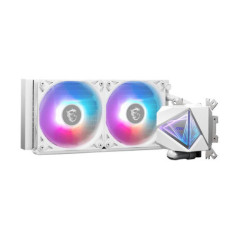 MSI MAG CORELIQUID I240 White Liquid CPU Cooler, LGA 1150/1151/1155/1156/1200/1700+ Next gen AM5/AM4 3y warranty