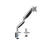 Brateck LDT82-C012 SINGLE SCREEN HEAVY-DUTY GAS SPRING MONITOR ARM For most 17'~45' Monitors, Matte Sliver (LS)