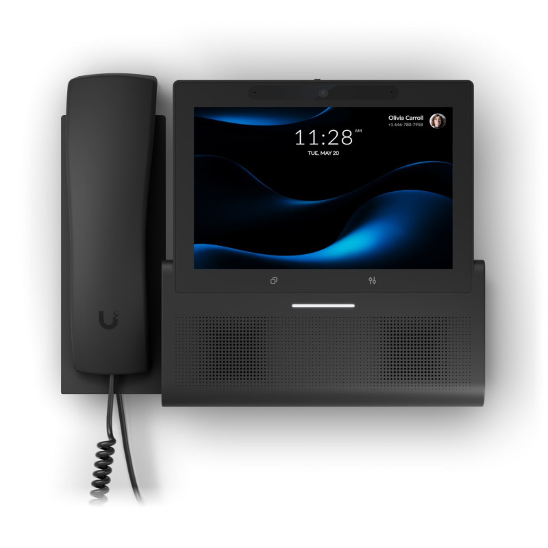 Ubiquiti G3 Touch Wall, Next-generation Wall-mount Smartphone For UniFi Talk,Featuring a 7' Touch Display&Seamless Integration W