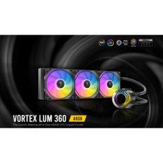 Antec Vortex Lum 360 ARGB The Epoch-Making All in One ARGB CPU Liquid Cooler (LS)