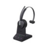 Yealink WH64 Mono Teams DECT Wireless Headset, DECT & Bluetooth Wireless Technology, 3-Mic Noise Cancellation, Charging Stands, 
