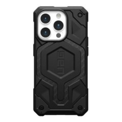 UAG Monarch Pro MagSafe Apple iPhone 15 Pro (6.1') Rugged Case - Carbon Fiber (114221114242), 25ft. Drop Protection(7.6M), 10 Ye