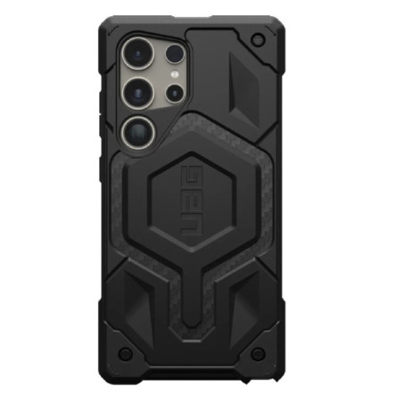 UAG Monarch Samsung Galaxy S24 Ultra 5G (6.8') Rugged Case - Carbon Fiber (214415114242), 20ft. Drop Protection (6M),Multiple La