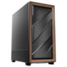 Antec Flux SE ATX, E-ATX, matx, Walnut Wood Trim Solid Side Panel, 5 x PWM Fans, Multi-Direction Vent design, Removable Top Cool