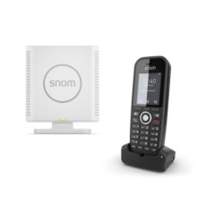 SNOM M430 bundle EU, M30 & M400, PoE, Single Cell, Backlit Keyboard, Long Standby Time, Security (TLS & SRTP),  For PSU Use IPS-
