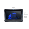 Durabook, U11, 11.6' FHD, IntelÂ® Coreâ¢ i5-1230U, Windows 11, 8GB RAM, 256GB PCIe SSD, Wi-Fi 6E, Bluetooth v5.3, 2MP Front Cam
